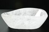 Polished Clear Quartz Bowl - Madagascar #355304-1